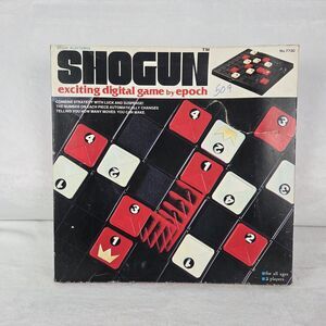 Vintage 1977 Epoch Shogun Digital Strategy Board Game Complete Japan